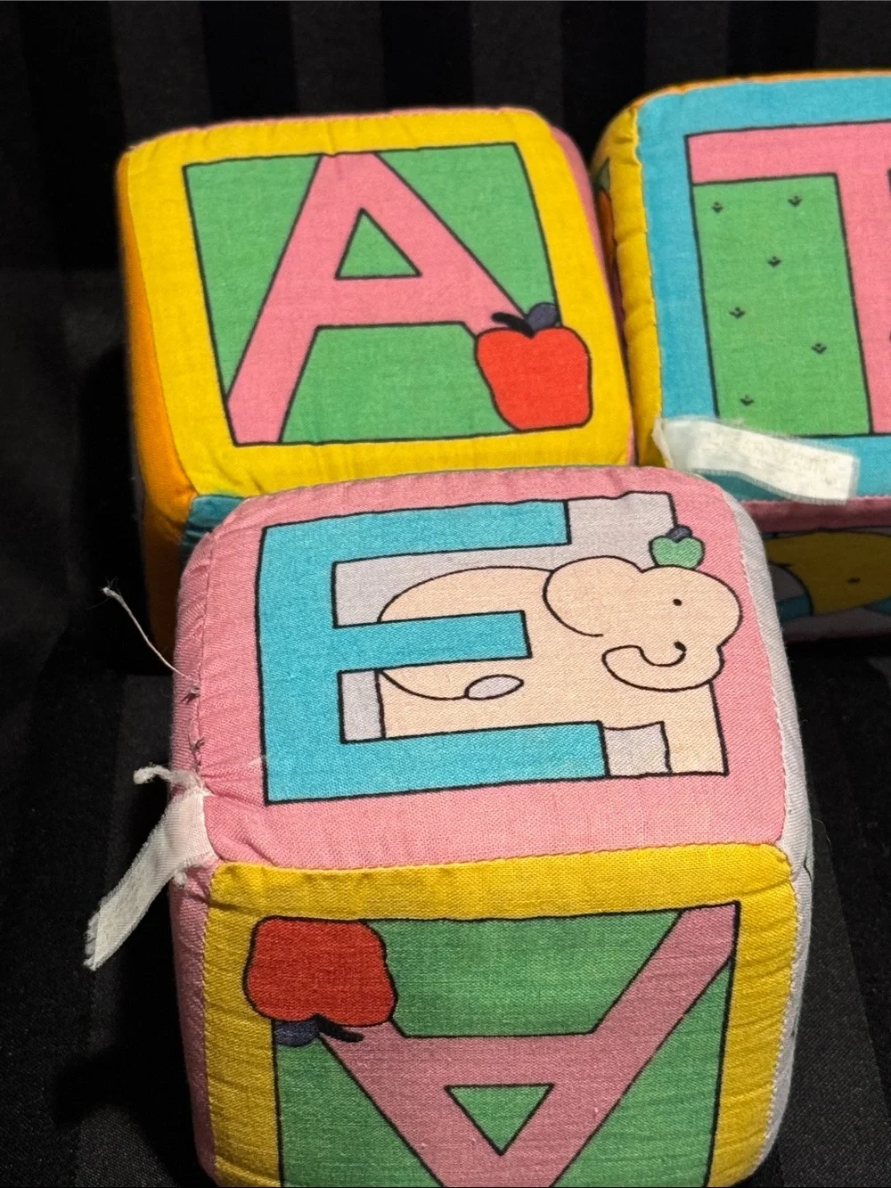 Lillian Vernon ABC Blocks - In Primary and Pastel Colors